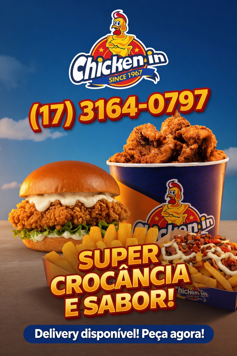 O MELHOR FRANGO FRITO DA CIDADE