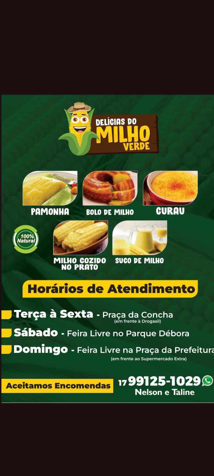 DELICIAS DO MILHO